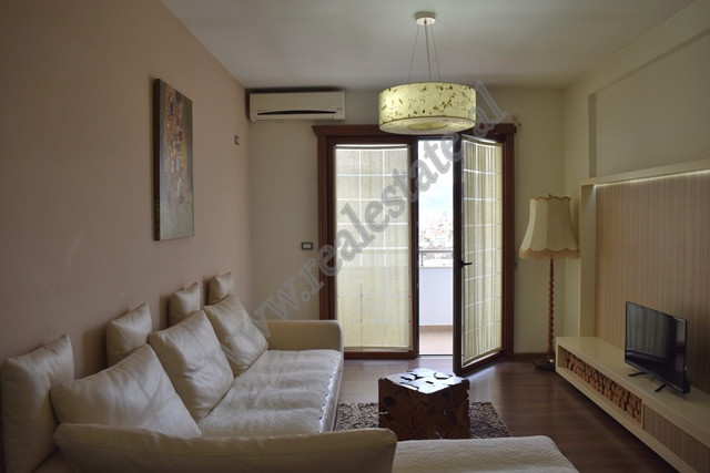 Two bedroom apartment for sale in Gjergj Elez Alia street in Tirana.
It is positioned on the 8th fl